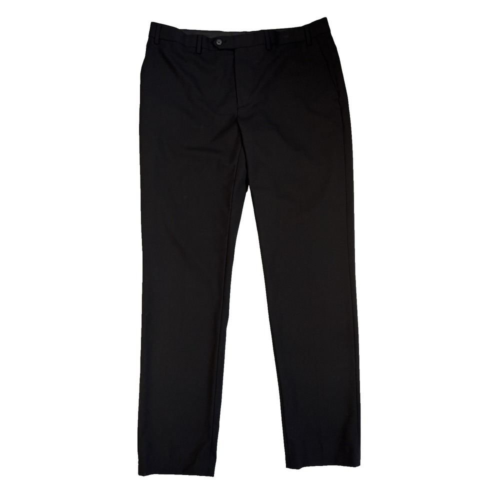Calvin Klein Men's 38X32 Black Skinny Fit Dress‎ Pants Preppy Career Business